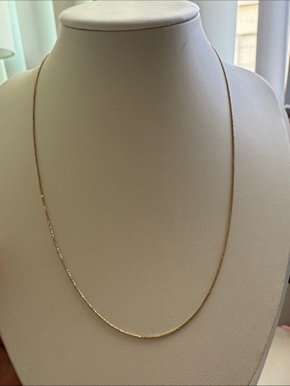 14k Delicate Gold Chain Necklace - Minimal Women's Jewelry
